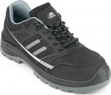 Рабочая одежда, обувь Prosafe Полуботинки рабочие текстильные со светоотражающими элементами с защитным подноском черные Sport
