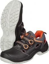 Рабочая одежда, обувь Scorpion Полуботинки с перфорацией Премиум 1303ПК ПУ-ТПУ из натуральной кожи черные с композитным подноском 4640076081501