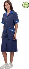 Рабочая одежда, обувь Ursus Халат женский "Прибой" цвет темно-синий/васильковый/голубой ХАЛ508-011/40-42, 170-176