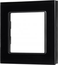 Рамка Arlight Рамка из серии GLARE с лицевой панелью из закаленного стекла и глянцевой обработкой поверхности, лаконично завершит образ многих современных дизайн 4650168582946