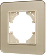 Рамка Arlight Рамка из серии OMALI изготовлена из закаленного стекла высокой прочности. Корпус выполнен в золотом цвете с глянцевой поверхностью, с глубиной 7 мм 4680638906798