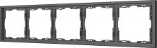 Рамка Arlight Рамка пластиковая FRM-NOBE-SFPL-5-GR 1шт 054230