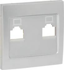 Рамка EKF Лицевая панель 2-местной розетки PROxima Валенсия ESK02-L-035-30