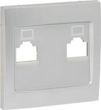 Рамка EKF Лицевая панель одноместной розетки PROxima Валенсия ESK01-L-035-30