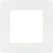 Рамка Эра 12-5001-01М Рамка для розеток и выключателей Серия 12 12-5001-01М на 1 пост, белый матовый, цена за 1 шт