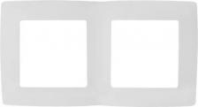 Рамка Эра 12-5002-01 12-5002-01 Рамка на 2 поста, Эра12, белый, цена за 1 шт