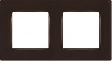 Рамка Эра 12-5202-13 Рамка для розеток и выключателей Серия 12 12-5202-13 на 2 поста, Классик, бронза, цена за 1 шт