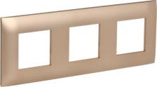 Рамка ИЭК SKANDY Рамка 3-местная SK-F03Sa песочный, цена за 1 шт