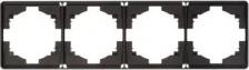 Рамка Kranz Рамка ROUND 4-постовая оникс, цена за 1 шт