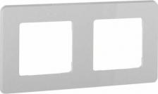 Рамка Legrand Рамка 2 поста Inspiria белая 673940