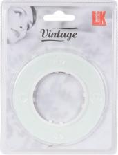 Рамка LK Studio Круглая однопостовая рамка 1-постовая рамка круглая из натурального светлого стекла LK Vintage 889111-1