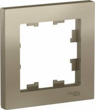 Рамка Schneider Рамка 1-м ATLAS DESIGN шампань SchE ATN000501