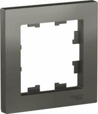 Рамка Schneider Рамка 1-м ATLAS DESIGN сталь SchE ATN000901