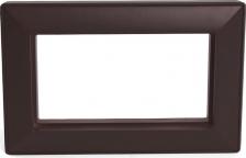 Рамка Stekker Рамка 2-местная, пластик, серия Катрин, PFR00-7012-04, шоколад, цена за 1 шт