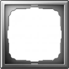 Рамка Systeme Electric Рамка 1-постовая ARTGALLERY, цвет сталь, GAL000901