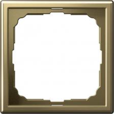 Рамка Systeme Electric Рамка 1-постовая (Schneider Electric) ArtGallery, золото, GAL001601
