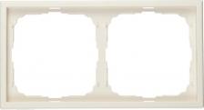 Рамка Systeme Electric Рамка 2-постовая ArtGallery, универсальная, песочный, GAL001202