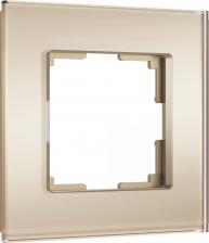 Рамка Werkel Рамка для розетки / выключателя на 1 пост W0013111 Senso шампань soft-touch