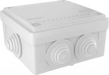 Распределительная коробка DKC Коробка ответвит. с 6 кабельными вводами д.25мм IP55 100х100х50мм 53801