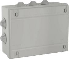 Распределительная коробка DKC Коробка распределительная 54201 с каб. вводами 2х40+6х32мм, IP55, 240х190х90мм, "Expre