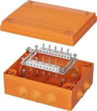 Распределительная коробка DKC Предназначение огнестойких ответвительных коробок – соединение и ответвление проводов и кабелей с сохранением работоспособности при пожаре. Коробки