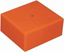 Распределительная коробка Экопласт Огнестойкая коробка MB75 E110, о/п 75х75х40, с гладкими стенками, IP41, 5P, оранжевый 46131HF