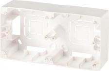 Распределительная коробка Эра 12-6102-15 12-6102-15 Коробка наклад. монтажа 2 поста, Эра12, перламутр, цена за 1 шт