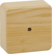 Распределительная коробка Эра BS-P-100-100-50 Распаячная коробка BS-P-100-100-50 без клеммы 100х100х50мм сосна IP40, цена за 1 шт