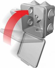 Распределительная коробка Gusi Electric Коробка распределительная ОП 100х100х55мм IP54 ГУСИ С3В108 Евро