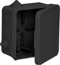 Распределительная коробка ИЭК Монтажная коробка для открытого монтажа предназначена для разветвления проводов и кабелей, также для скрытия и дополнительной защиты мест коммутации 4610084286649