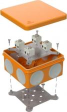 Распределительная коробка Промрукав Огнестойкая коробка для о/п двухкомпонентная Е15-Е120 100x100x50 60-0300-FR2.5-4 сочетает в себе надежность и высокую скорость монтажа. Применяются