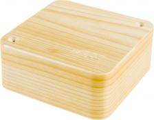 Распределительная коробка Ruvinil Коробка распределительная ОП 79х79х32мм IP40 сосна 65004-27М ( 1шт