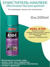 Растворитель Akfix Очищающее средство C104