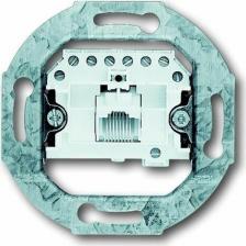 Розетка ABB Розетка 0230-0-0378 телефонная RJ11/12 1х8 категория 3, IP20