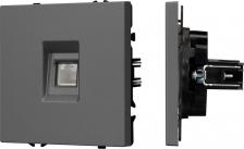 Розетка Arlight Механизм компьютерной розетки SCT-NOBE-MPC1-SFPL-GR 1шт 054307