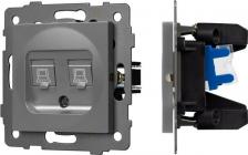 Розетка Arlight Механизм компьютерной розетки совместим с рамками серий OMALI/AKYRI/PERIO/XSILO. Скрытый тип монтажа позволяет гармонично встроить в интерьер любого 4680638906040