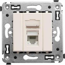 Розетка DKC Avanti Ванильная дымка Компьютерная розетка RJ-45 один категория 5e