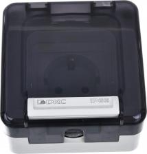 Розетка DKC Розетка скрыт. уст. IP66 с вставленной вилкой DIS1374407