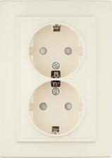 Розетка EKF Двухместная розетка Минск 4690216166810