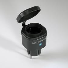 Розетка Elektrostandard Умная розетка с крышкой и мониторингом энергопотребления 76103/IP44 черн