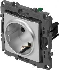 Розетка Эра 12-2101-03 12-2101-03 Розетка 2P+E Schuko, 16A-250В, IP20, Эра12, алюминий, цена за 1 шт