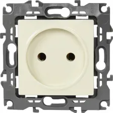 Розетка Эра 12-2105-02 12-2105-02 Розетка 2P, 16A-250В, IP20, Эра12, слоновая кость, цена за 1 шт