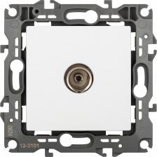 Розетка Эра 12-3101-01М Розетка Серия 12 12-3101-01М TV одиночная, белый матовый, цена за 1 шт