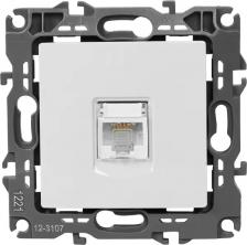 Розетка Эра 12-3107-01 12-3107-01 Розетка информационная RJ45, IP20, Эра12, белый, цена за 1 шт