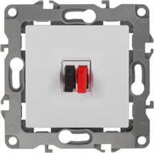 Розетка Эра 12-3111-01 12-3111-01 Розетка аудио, IP20, Эра12, белый, цена за 1 шт