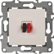 Розетка Эра 12-3111-02 Розетка Серия 12 12-3111-02 аудио, IP20, цвет слоновая кость, цена за 1 шт