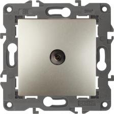 Розетка Эра 14-3102-04 14-3102-04 Розетка TV проходная, IP20, Elegance, шампань, цена за 1 шт