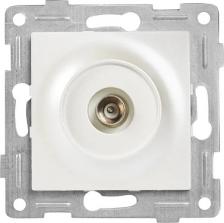 Розетка Gusi Electric МЕХ. антенной розетки, одинарной, СУ, жемчуг С11А1-028