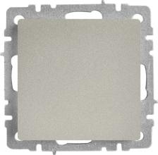 Розетка ИЭК BRITE Вывод кабеля МВ10-БрС сталь, цена за 1 шт