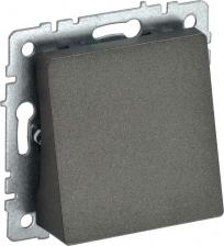 Розетка ИЭК BRITE Вывод кабеля МВ10-БрТБ темная бронза, цена за 1 шт